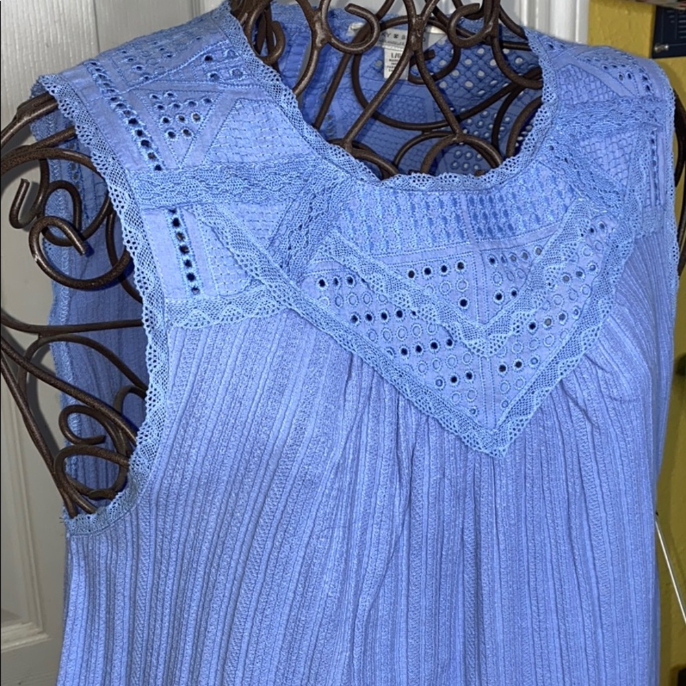 2/$40 Lucky Brand Lace Top